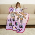 thumbnail image 5 of LOL Surprise Kids Fleece Throw Blanket, 46 x 60, Pink and Purple, MGA, 5 of 6