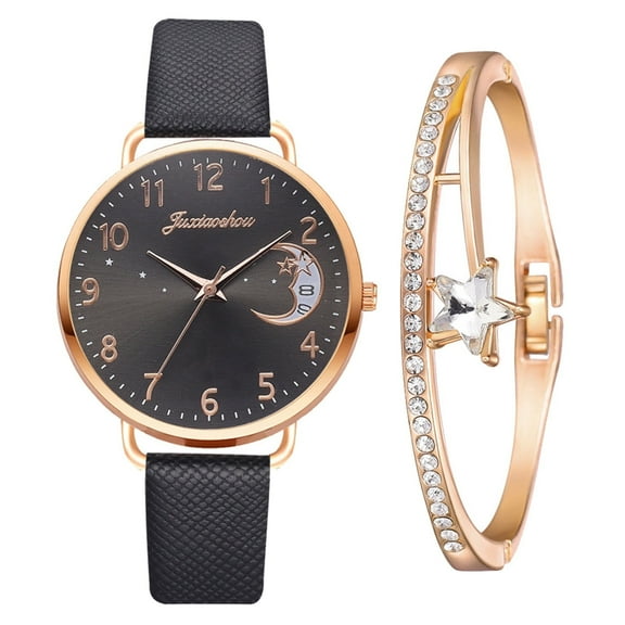 TIHLMK Womens Watch Minimalist Fashion with Strap Dial Women's Quartz Watch Gift Watch