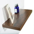 thumbnail image 3 of Modern and Contemporary Antigue walnut Floating Shelf?23.62*9.25*1.5 inches, 3 of 5