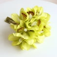 thumbnail image 5 of Visland 12PCS Latex Real Touch Cymbidium Orchid Artificial Flower Bouquet for Wedding Holiday Bridal Bouquet Home Party Decor Bridesmaid, 5 of 5