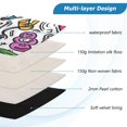 thumbnail image 3 of FORMRS 15-15.6 inch Laptop Sleeve Case Soft Carrying Quilted Computer Bag Cover, White Doodle Pattern, 3 of 7