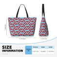 thumbnail image 4 of Disketp Cartoon Crabs Bolsa de Playa de Gran Capacidad, Bolso Impermeable y a Prueba de Arena para Mujer, Ideal para Playa, Piscina y Natación, 4 of 7
