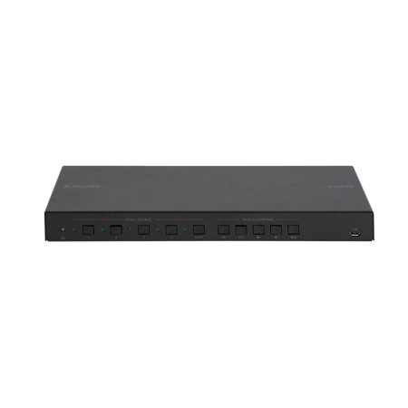 UPC: 0889028138540 | Monoprice Blackbird 4K HDMI Switch  4×1  HDR  18G  4K@60Hz  YCbCr 4:4:4  HDCP 2.2  CEC  Scaler  IR  HDR10  HDR10+  & Dolby Vision W/ IR Remote Control