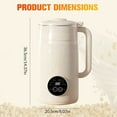 thumbnail image 4 of Nut Milk Maker Machine 8 in 1 Soy Milk Maker Machine Milk Blender, 4 of 11