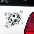 thumbnail image 3 of 15x12cm DIY extraíble 3D balón de fútbol fútbol pared coche cuerpo pegatina calcomanía Likrtyny Accesorios para autos y motos, 3 of 6