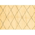 thumbnail image 1 of Ahgly Company Indoor Rectangle Solid Brown Modern Area Rugs, 8' x 10', 1 of 4