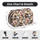 thumbnail image 5 of Disketp lips record rock Skull Estuche de Lápices de Doble Capa con Tapa Abatible y Cremallera, Organizador Escolar para Adolescentes y Adultos, 5 of 7