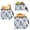 Blue Floral Ditsy Flower, variant on Dailycode 3 Pack Reusable Ziploc Bags Leakproof Sandwich Snack Freezer Bags, Blue Porcelain Style Floral