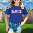 thumbnail image 2 of Girls Shirts Back to School Shirt Stylish Girls Tops For Everyday Wear Loose Fit Tees & Shirts For Ages 3 16 For Spring And Summer Easy To Clean Great For, 2 of 4