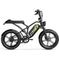 thumbnail image 5 of CBVELO Electric Bike for Adults 1500W Peak 20" Fat Tire All-Terrain E-Bike 80 Miles 30MPH  Dirt Bike  Sand Mountain Snow Off road- 48V 30AH Battery Powered Electric Motorcycle, 5 of 9