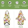 thumbnail image 4 of Yiaed Butterflies2 Print Dog Hoodie Security Pet Dog Costume Pets Dog Hoodie Sweatshirt with Pocket for Small Dogs-Large, 4 of 5