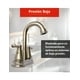 thumbnail image 3 of Llave Mezcladora Para Lavabo Color Satinado Gris Para Baño Con Grifo, 3 of 5