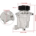 thumbnail image 7 of PET-U A/C Compressor Replacement for Nissan Tiida Versa CO 11155C 92600CJ60C, 7 of 7