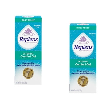 RepHresh Replens Moisture Restore External Comfort Gel 1.5 oz, 2 Pack
