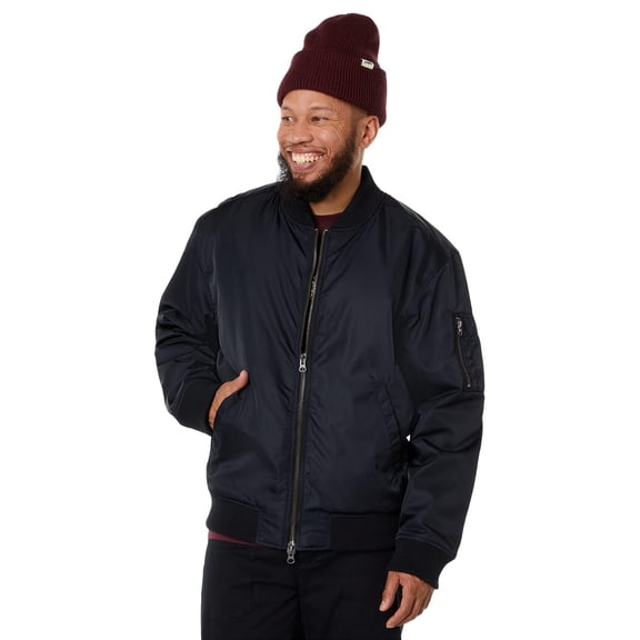 LABEL Go-To Bomber Jacket Black SM