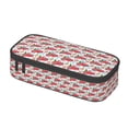 thumbnail image 2 of Goofa Watercolor Red Truck And Fir Tree Pattern Pencil Case, Multi- Slot Pencil Pouch, Portable Pencil Bag, Pen Case for& Office, 2 of 9
