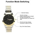 thumbnail image 3 of Reloj De Hombres De Cuarzo, Vestido Comercial Elegante De Acero Inoxidable, Reloj A Prueba De Agua, Comercialización De Doble Fecha Con Pantalla De Calendario, 3 of 7
