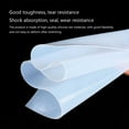 thumbnail image 2 of Transparent Silicone Film,500X500mm Silicone Rubber Sheet,High Temperature Gasket Material,White Flexible Solid Rubber Sheet for Sealing Gasket, 2 of 7