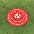 thumbnail image 2 of Plataformas de Aterrizaje para Drones Plegables de 60 Cm, Plataforma de Aterrizaje Portátil, Resistente Al Agua y A las Manchas, Universal, Color Rojo, 2 of 5