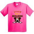 thumbnail image 3 of Inktastic English Bulldog Dog Youth T-Shirt, 3 of 5