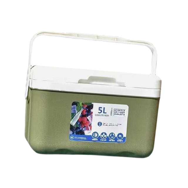 Cubo de hielo para Picnic shamjiam 5L Refrigerador de coche Verde