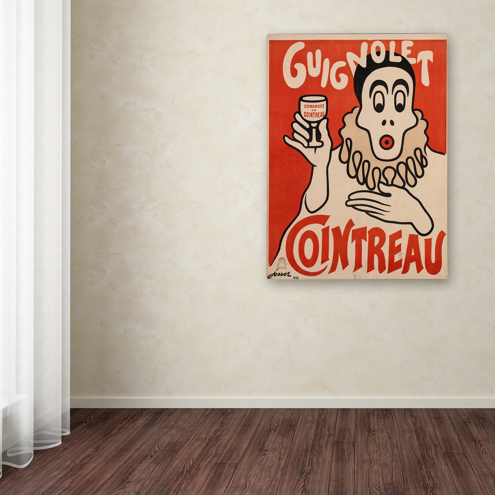 Trademark Fine Art 'Demand Cointreau' Canvas Art by Vintage Apple Collection