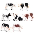 thumbnail image 3 of Realistic Cow Cattle Figurine Model Crafts Ornaments Educational Kids Toy Gift, 3 of 10