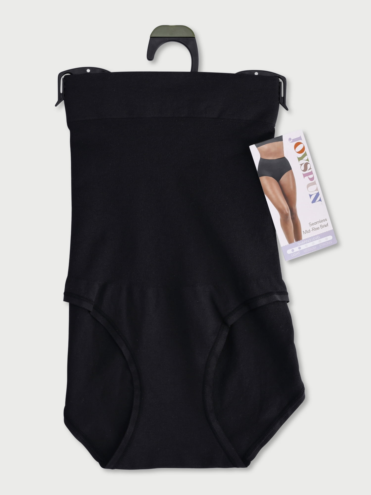 Joyspun Women's Seamless Mid-Rise Shaping Brief, Sizes S to XXXL