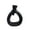Black M, variant on Home Decorations for Living Room White Vase Ornaments Living Room Desktop Porch Decoration Flower Inserts Resin Ornaments Flower Pots Vases for Flowers