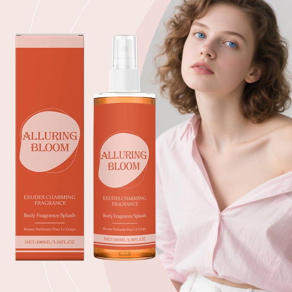 PiGOGI Wildflower Body Splash for Her, Refined Feminine Amber Fragrance, 100ml