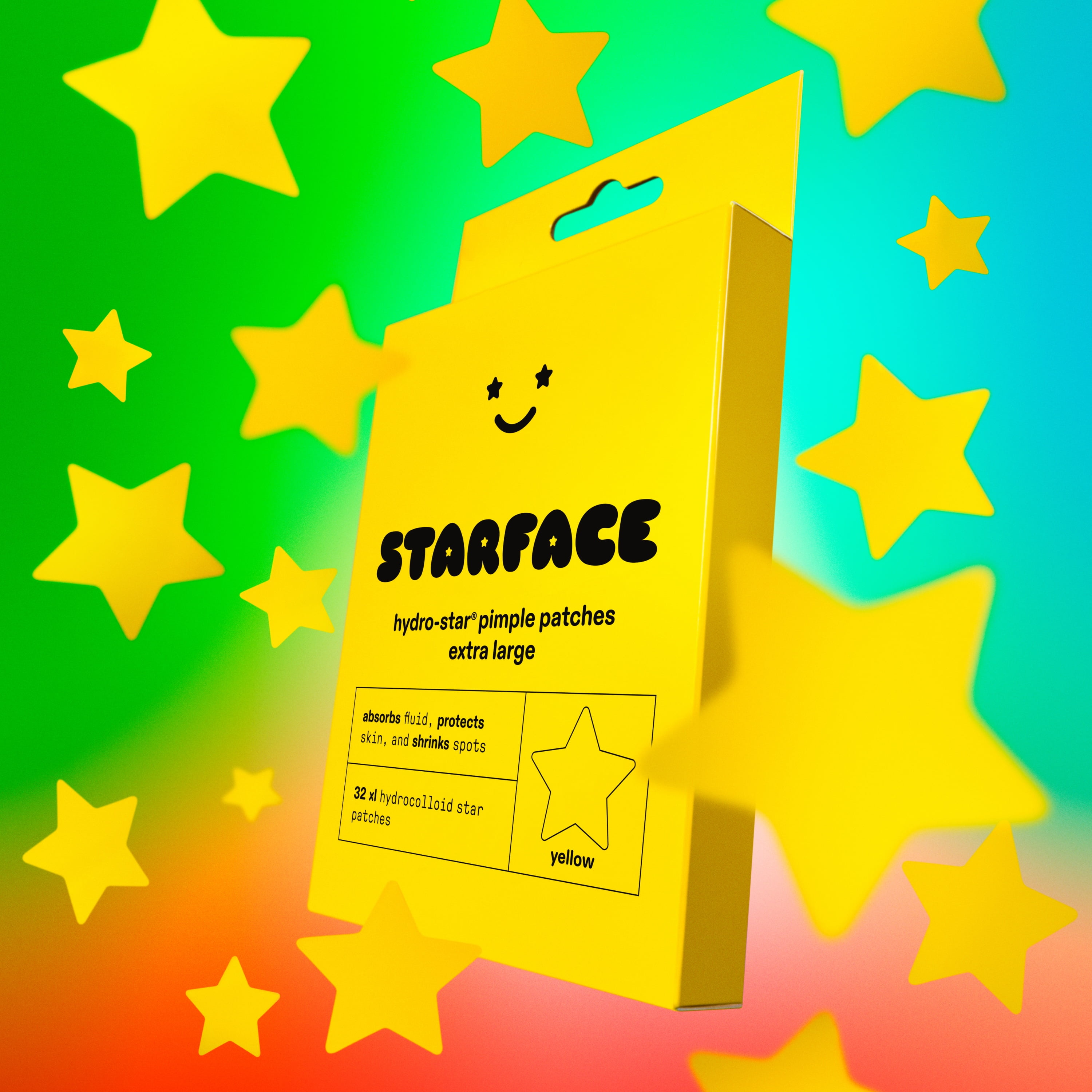 Starface Hydro-Star® Pimple Patches + Big Yellow Compact