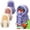 Beige, Pink, Purple, variant on 3 Pcs Over Helmet Balaclava Ski Mask Men Women Balaclava Windproof Fuzzy Face Mask Neck Warmer Scarf Helmet Hood