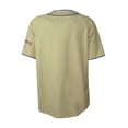 thumbnail image 2 of MLB Texas Rangers Men's Cream Cooperstown Full Button Jersey, 2 of 2