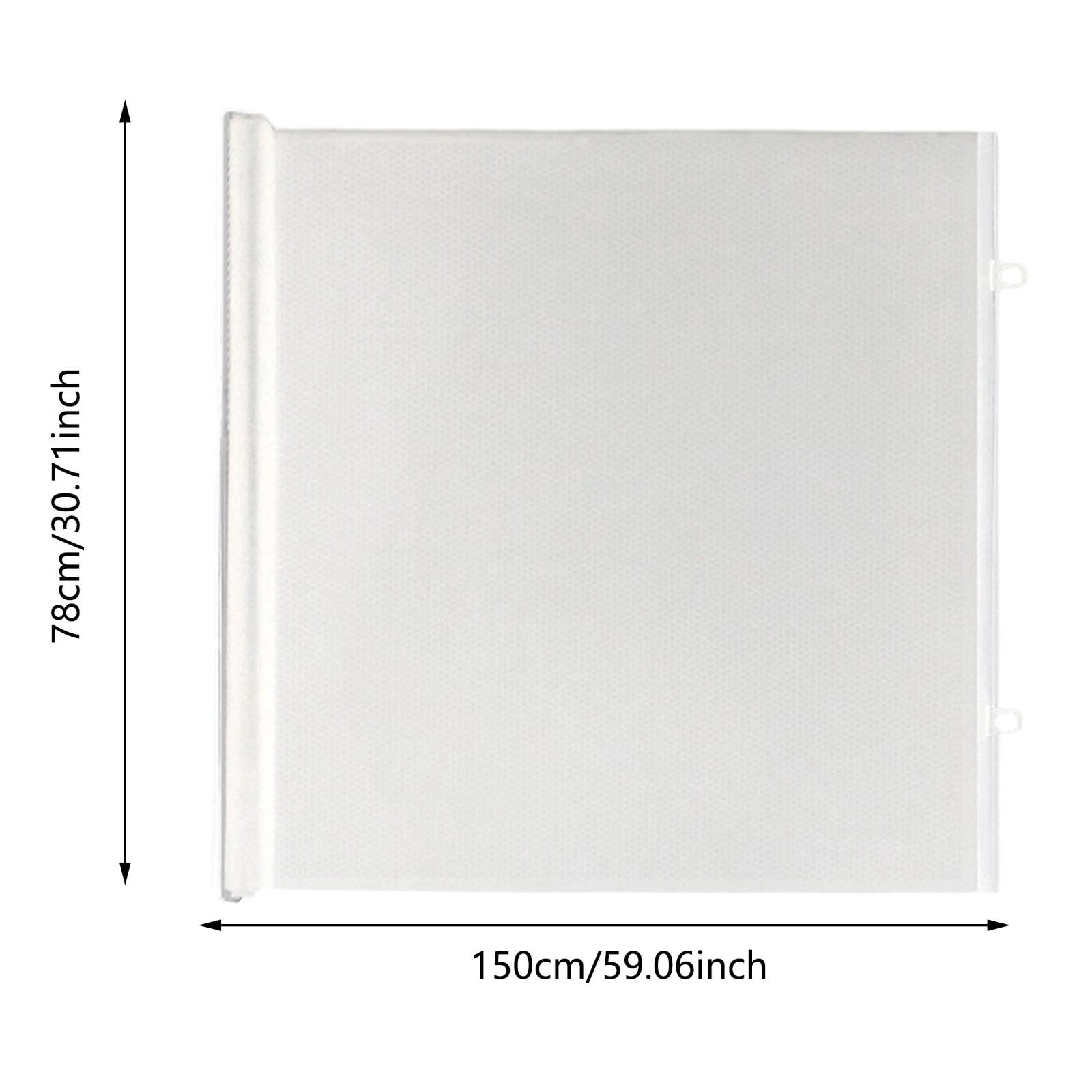 Retractable Pet Gate No Drill Safety Barrier Mesh Fabric Dog Cat Fence for Doorways Stairs for Small Pets and Kittens Portable Roll-Up