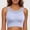 Blue, variant on DuoJiaJ Large Size Shockproof Gathered Yoga Fitness Mesh Vest Running Breathable Quick Drying Sports Underwear Bra Bras for Women Black