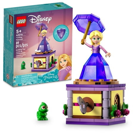 UPC: 0673419378444 | LEGO Disney Princess Twirling Rapunzel Building Toy 43214  with Diamond Dress Mini-Doll and Pascal The Chameleon Figure  Wind Up Toy Rapunzel  Disney Collectible Toy for Girls & Boys Age 5+ Years Old