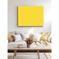 thumbnail image 4 of Yellow Wall Art for Living Room, Canvas Picture Wall Decor for Bathroom Bedroom, Pure Yellow Painting Artwork for Office Kitchen Hallway Dining Room Home Decorations 12"x16", 4 of 8
