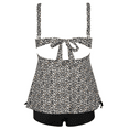 thumbnail image 4 of Hilor Women Plus Size Tankini Bathing Suits Retro Paisley Swimsuit 2 Piece Swimwear, 4 of 7