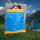 thumbnail image 1 of Double Sleeping Bag For Backpacking, Camping, Or Hiking. Cold Weather Waterproof Sleeping Bag For Adults. Truck, Tent, Or Sleeping Pad, Lightweight 36 kg 2 personas shamjiam Almohadilla para dormir al aire libre, 1 of 9