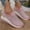Pink, variant on YOUYEDIAN Orthopedic Casual Shoes for Women Arch Support Running Shoes Wide Width Slip on Non Slip Business Casual Shoes Knitted Mesh Stretch Comfortable 2026 New Foam Shoes