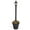 Cast Iron, variant on Patio Living Cambridge 00411 Single Lantern Planter-Color:Cast Iron