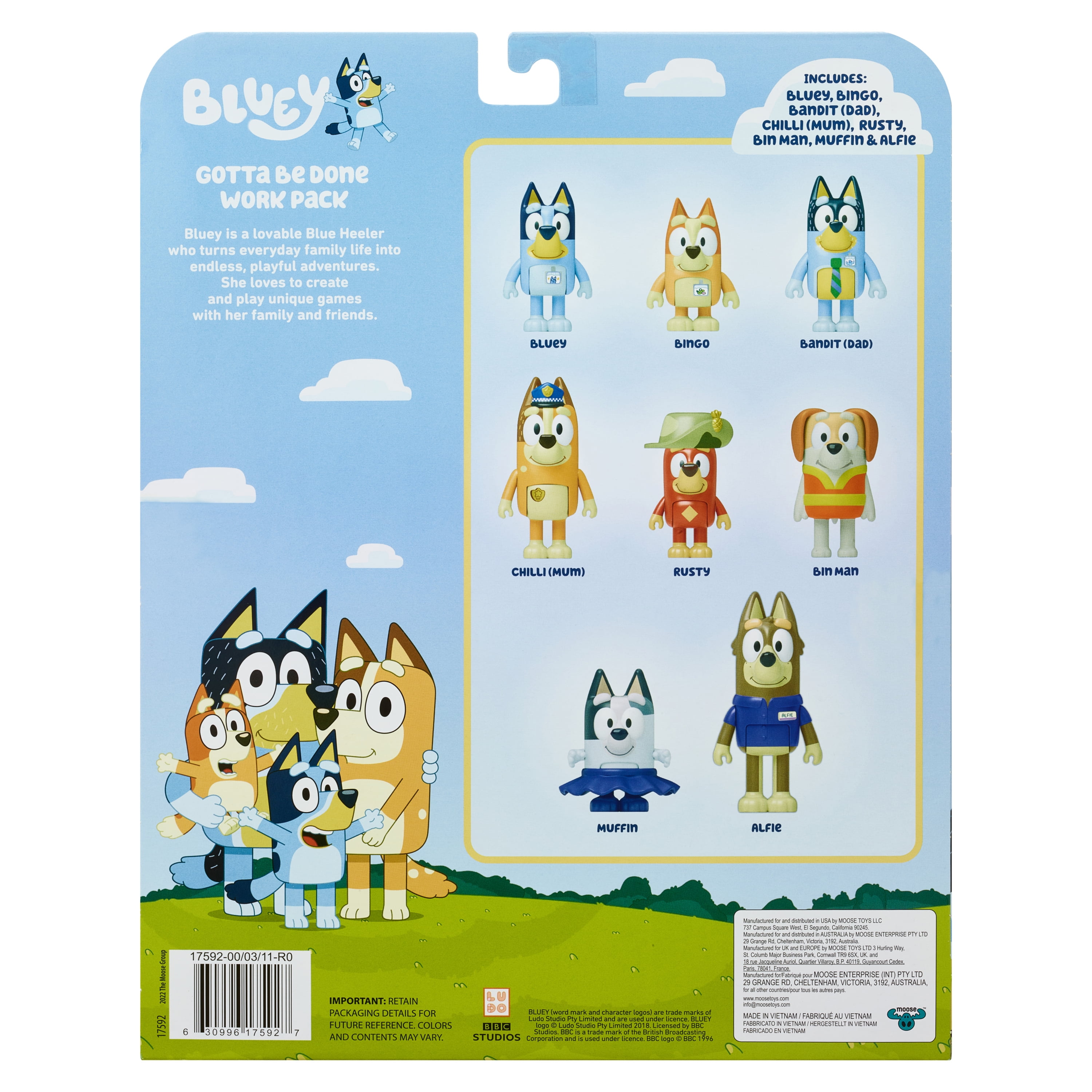 Pack x2 Figuras Bluey Serie 6 - MetroApp