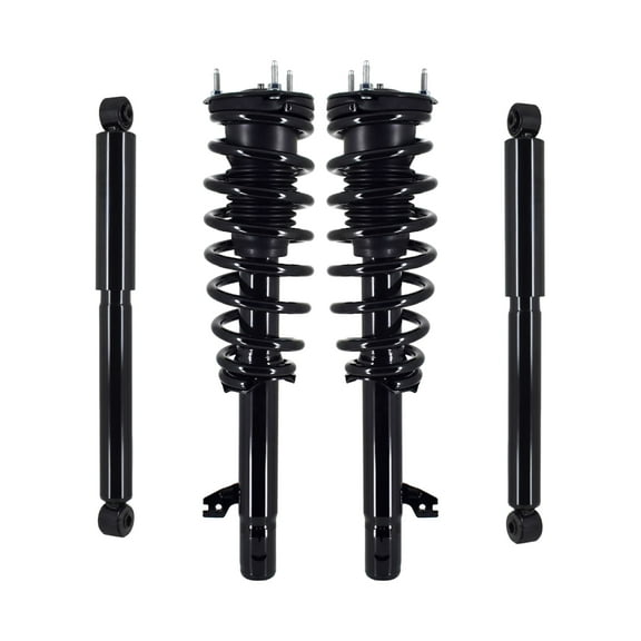 Set 4 Front Quick Complete Strut-Coil Spring-Rear Shock For 2009-2013 Mazda 6
