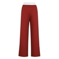 thumbnail image 3 of CaiJunJia Women's Wide Leg Sweatpants High Waisted Baggy Flared Pants Drawstring Athletic Joggers, 3 of 4