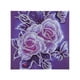 thumbnail image 3 of Kit de Pintura de Diamante 5D DIY con Forma de Flor, de Imitación, , Artesanía, Decoración de Pared, 25x25cm Púrpura, 3 of 9