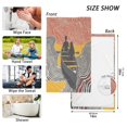thumbnail image 6 of Yayeee 100% Cotton Hand Towels for Bathroom 16" x 28" Soft Absorbent Kitchen Towel, Striped Boat, 6 of 7
