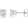 thumbnail image 2 of 1/2 Carat T.W. Genuine Round White Diamond 14kt Gold Stud Earrings, IGL Certified, 2 of 3