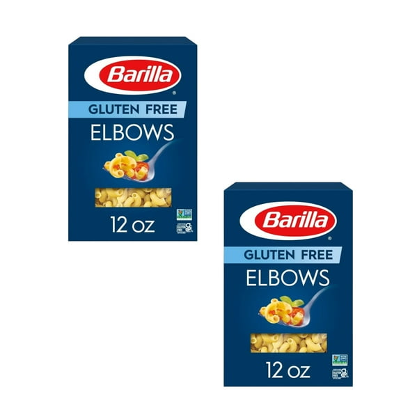 ( 2 Pack ) Barilla Gluten Free Elbows Pasta 12 Oz. Box