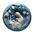 thumbnail image 6 of Tyidzon Christmas Decorations Nativity Scene Ornaments, Unique Birth of Jesus Decor Gifts, Nativity Christmas Ornaments for Christian, Family, 6 of 6
