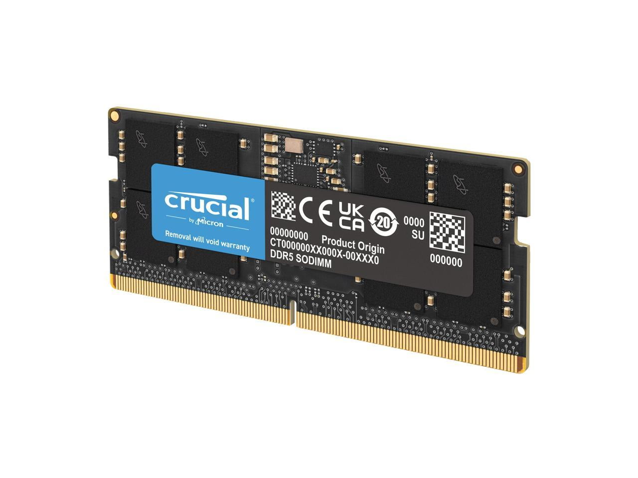 Crucial DDR5 Classic 96GB RAM Stick (2 x 48GB) 262-Pin SO-DIMM